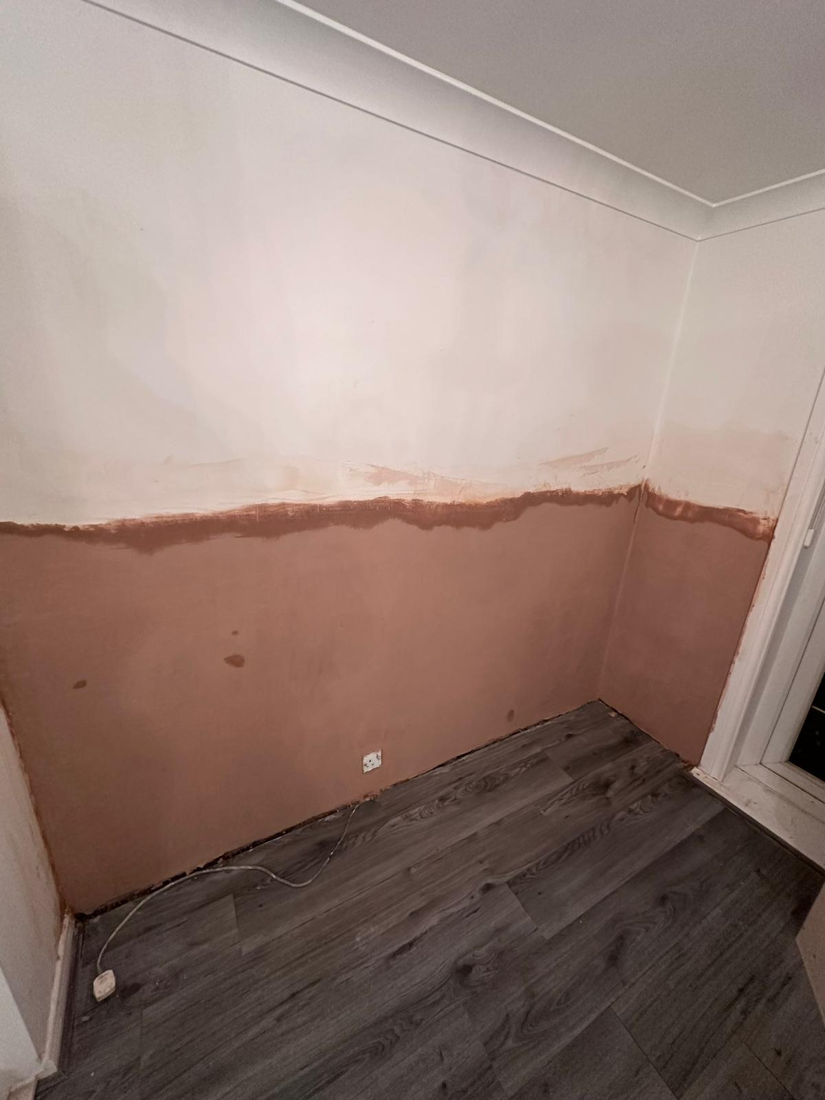 Standard plastering work