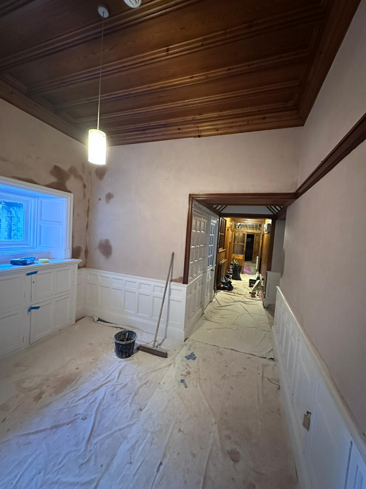 Plastering project Scotland