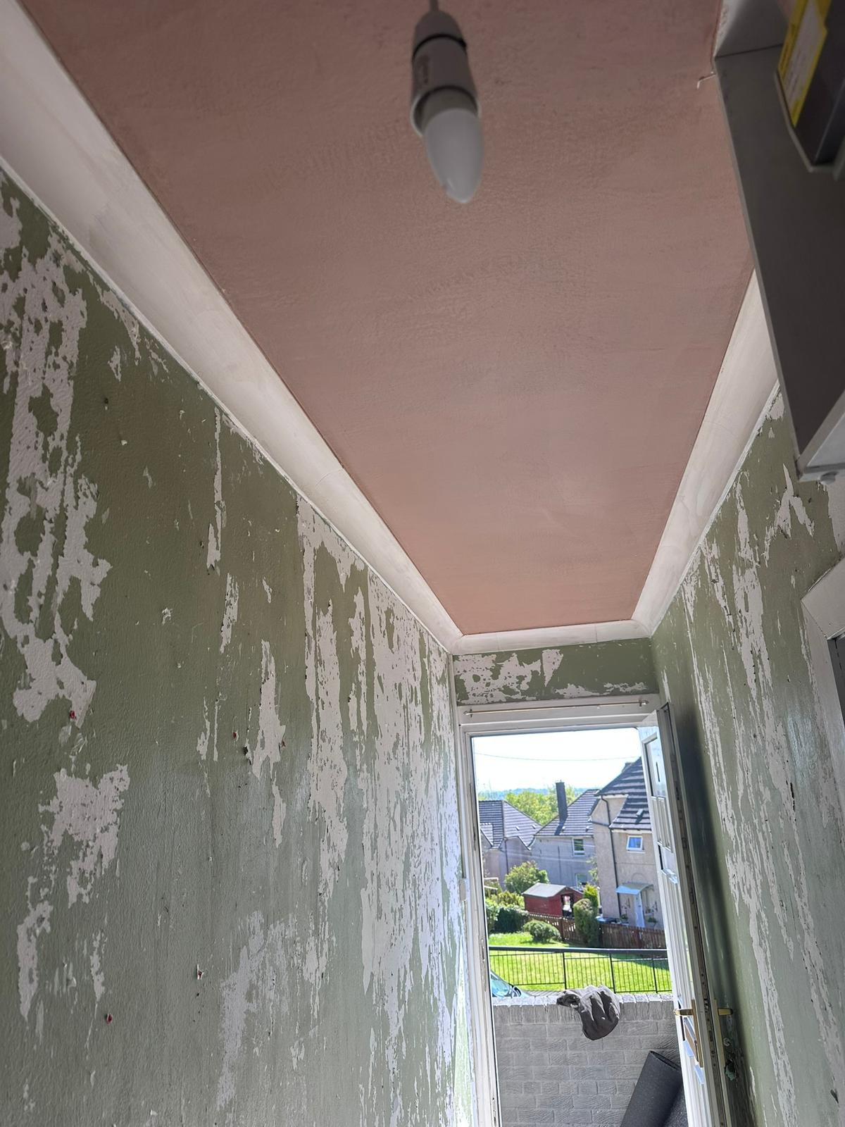 Plastering project Glasgow