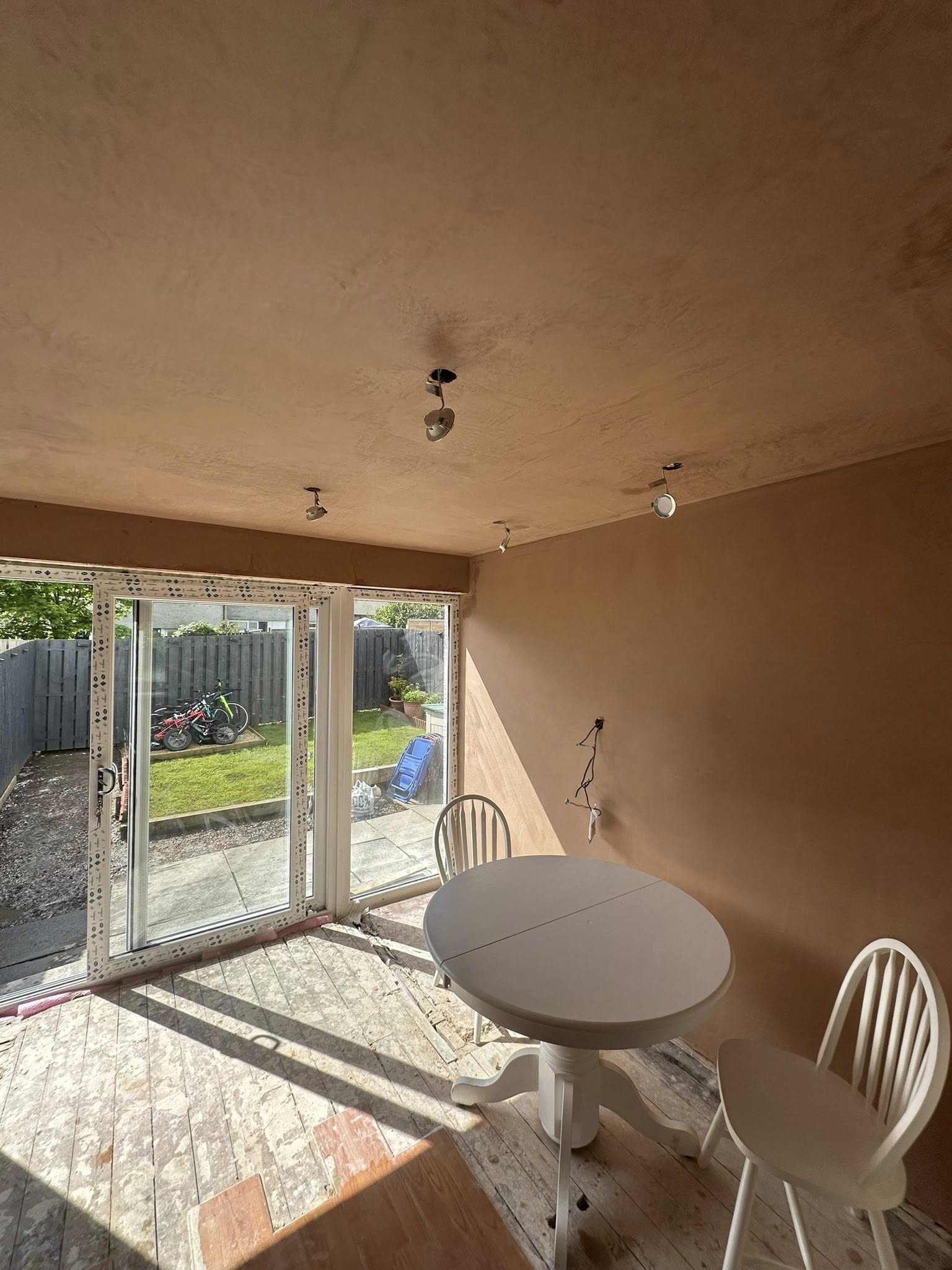 Smooth kitchen walls ready for painting Scotland